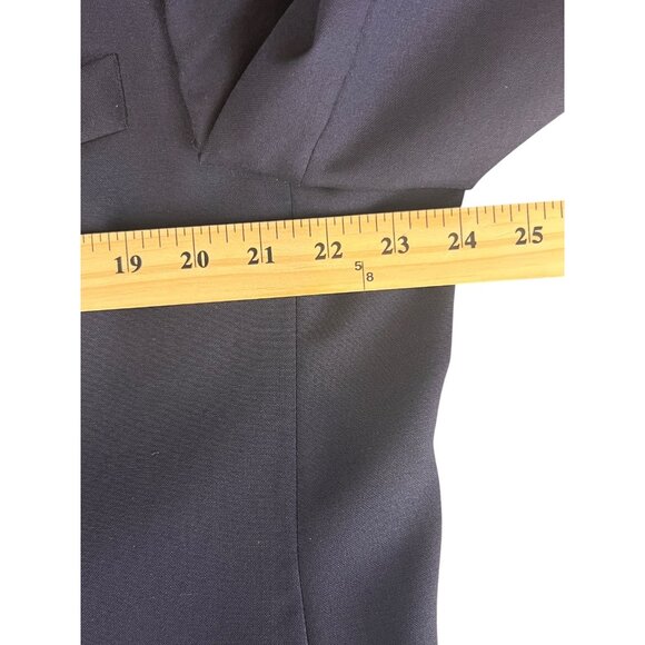 Chaps Ralph Lauren Blazer Mens 43R Wool Gold Buttons Double Vent Classic Jacket - Picture 8 of 13